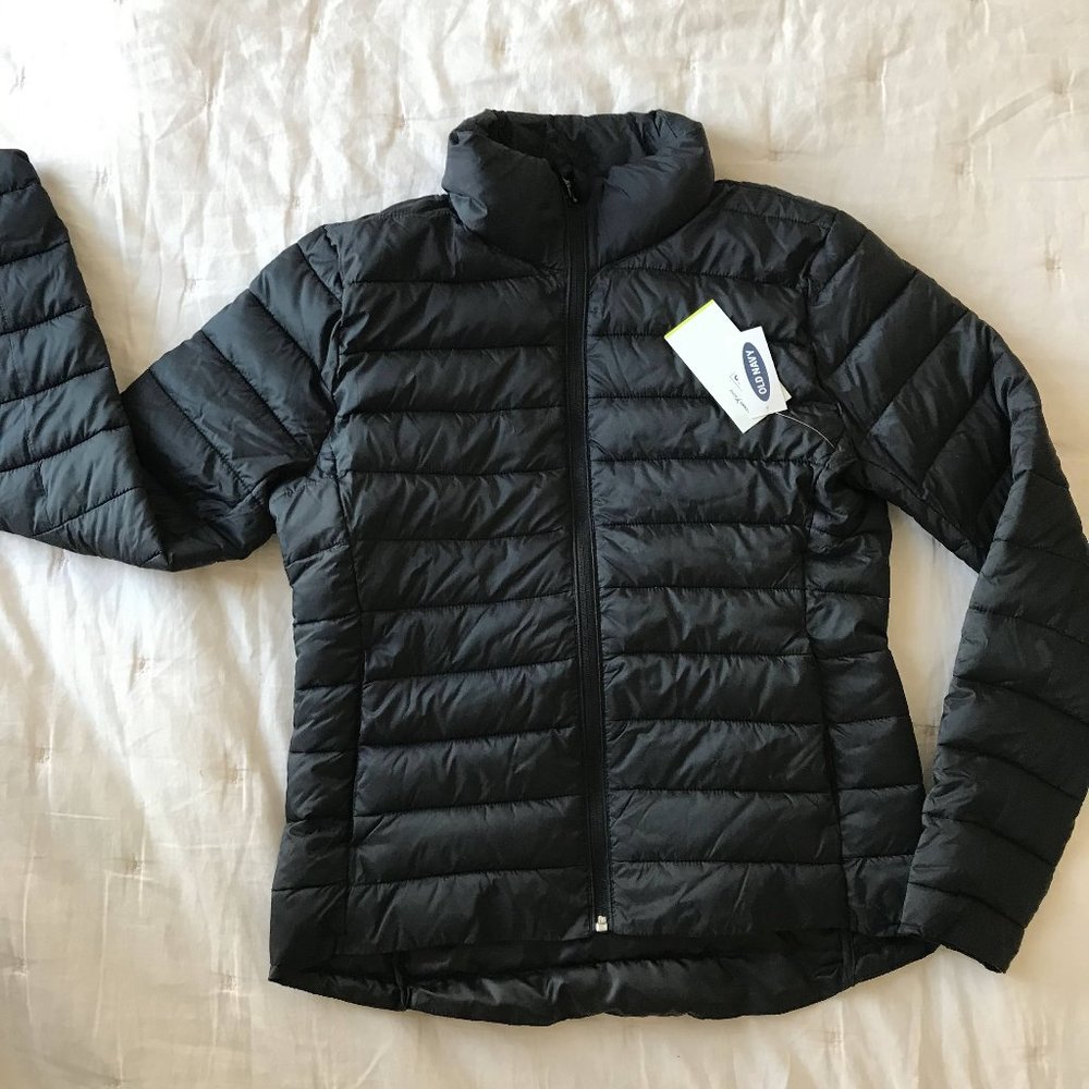 Go H20 Narrow-Channel Puffer Jacket - Black